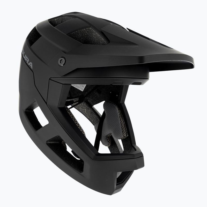 Casco bici Endura Singletrack integrale nero