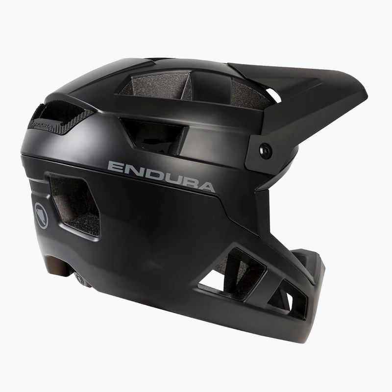 Casco bici Endura Singletrack integrale nero 4