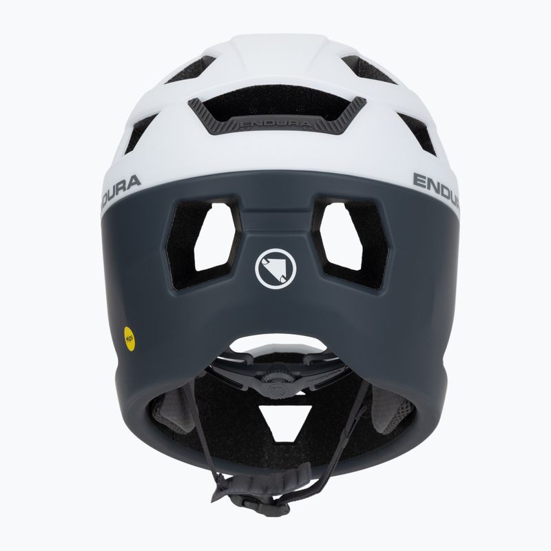 Casco da bici Endura Singletrack Full Face MIPS bianco 4