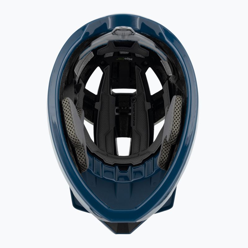 Casco da bici Endura Singletrack Full Face MIPS mirtillo 2