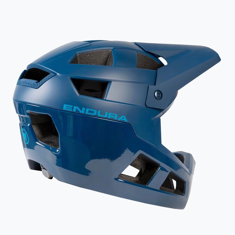 Casco da bici Endura Singletrack Full Face MIPS mirtillo 4