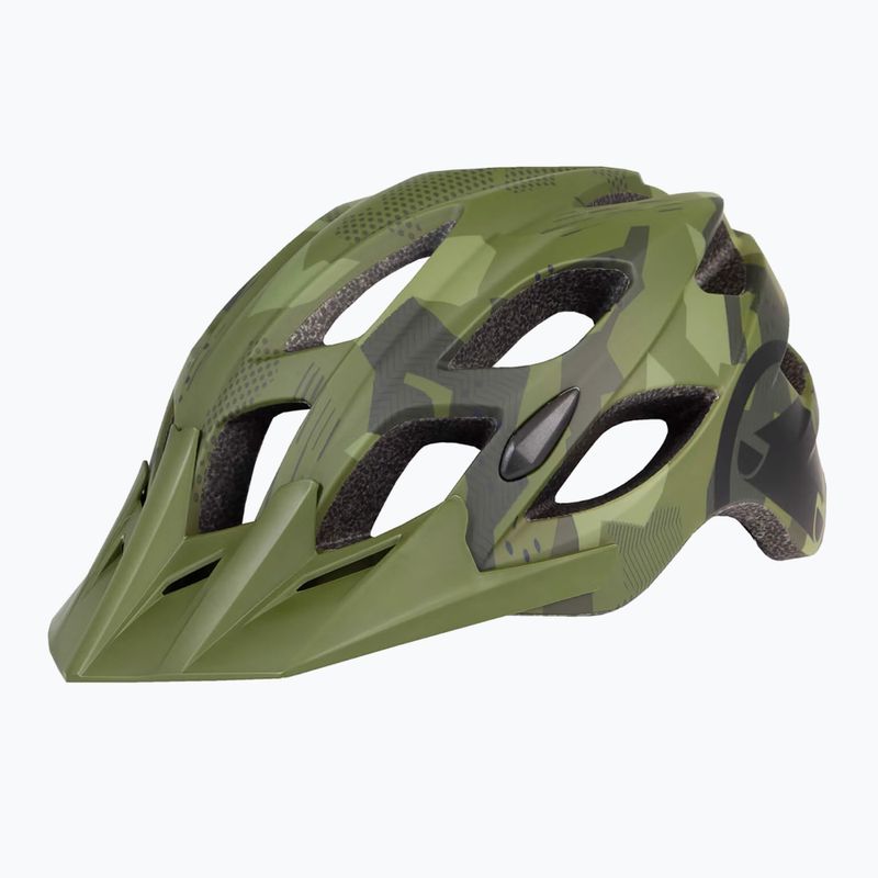 Casco da bicicletta Endura Hummvee verde oliva 3