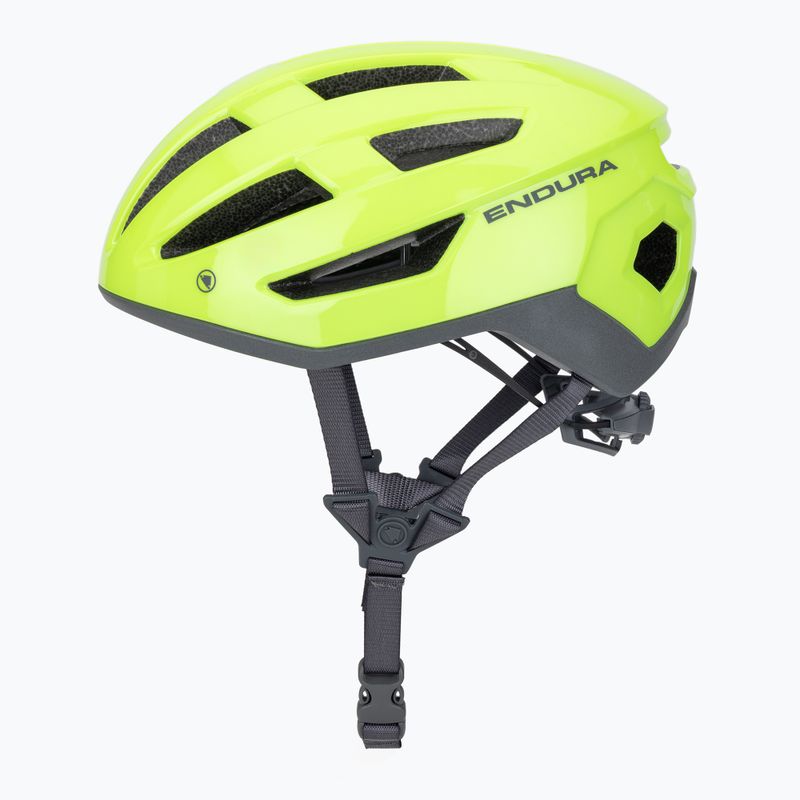 Casco da bici Endura Xtract hi-viz giallo 3