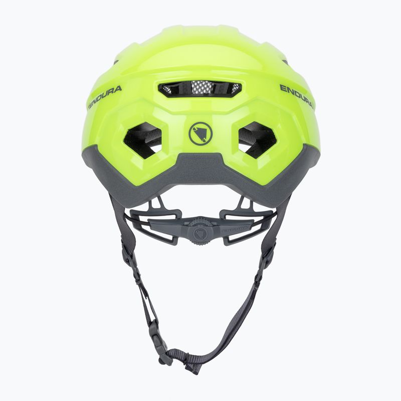 Casco da bici Endura Xtract hi-viz giallo 4