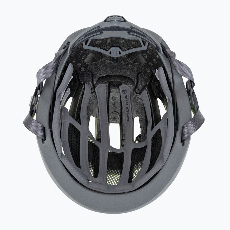 Casco da bici Endura Xtract hi-viz giallo 5