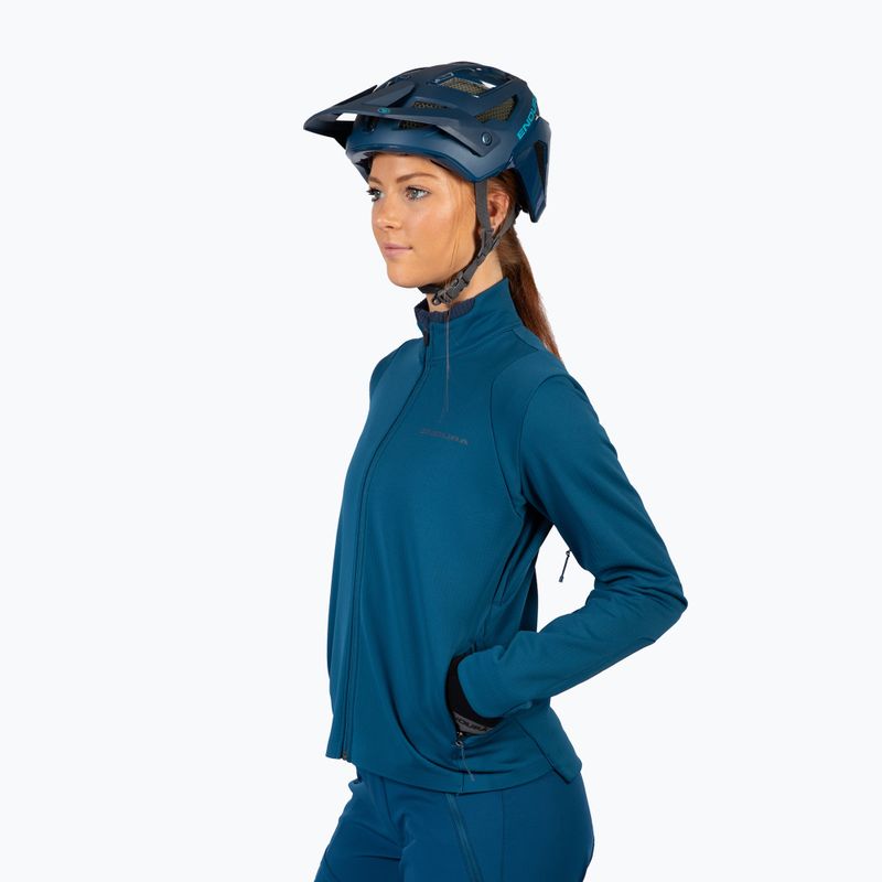 Giacca da ciclismo da donna Endura SingleTrack Softshell mirtillo 3