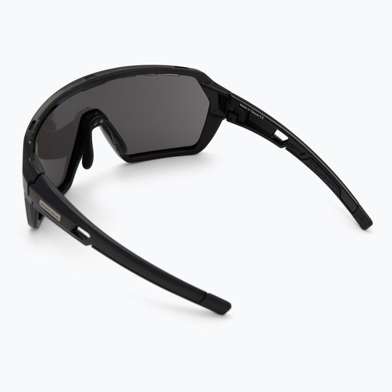 Occhiali da sole Endura Singletrack nero/platino revo smoke/argento chiaro flash mirror 3