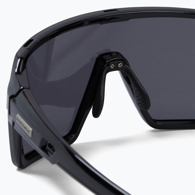 Occhiali da sole Endura Singletrack nero/platino revo smoke/argento chiaro flash mirror 5