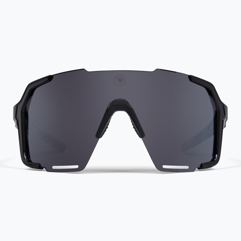 Occhiali da sole Endura Singletrack Frameless nero/platino revo smoke/argento chiaro flash