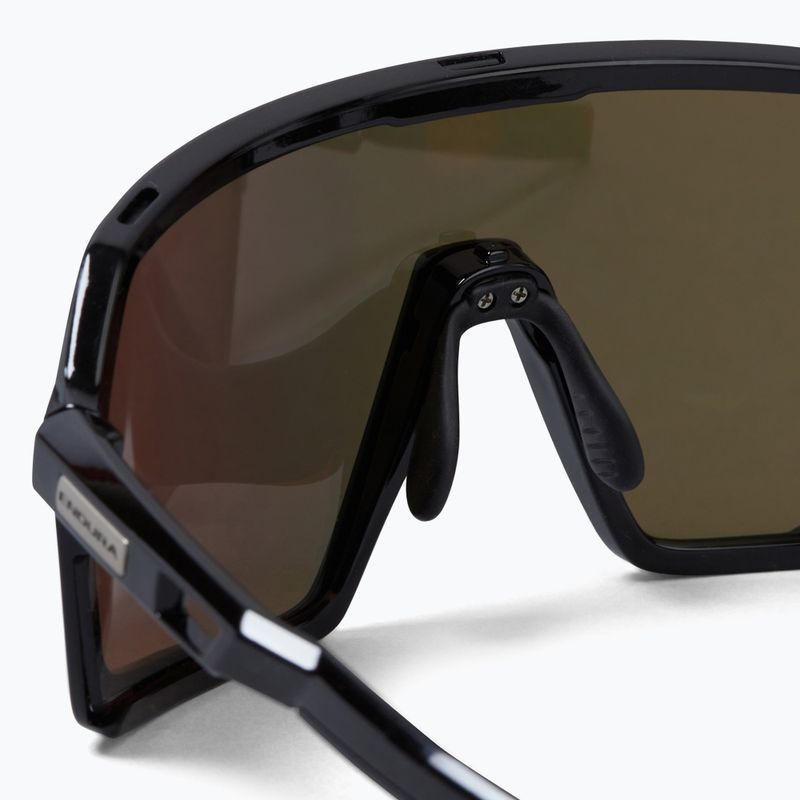 Occhiali da sole Endura Pro SL nero/tramonto revo marrone/argento chiaro flash mirror/ambra 4