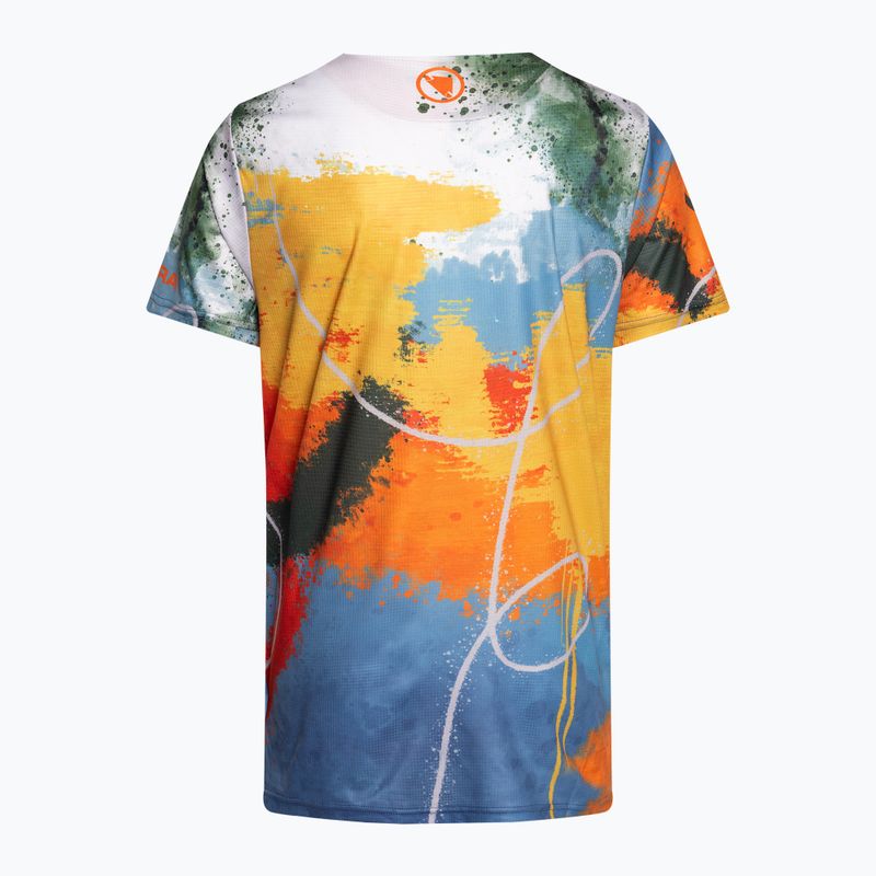Endura Singletrack Core mustard maglia da ciclismo per bambini 2