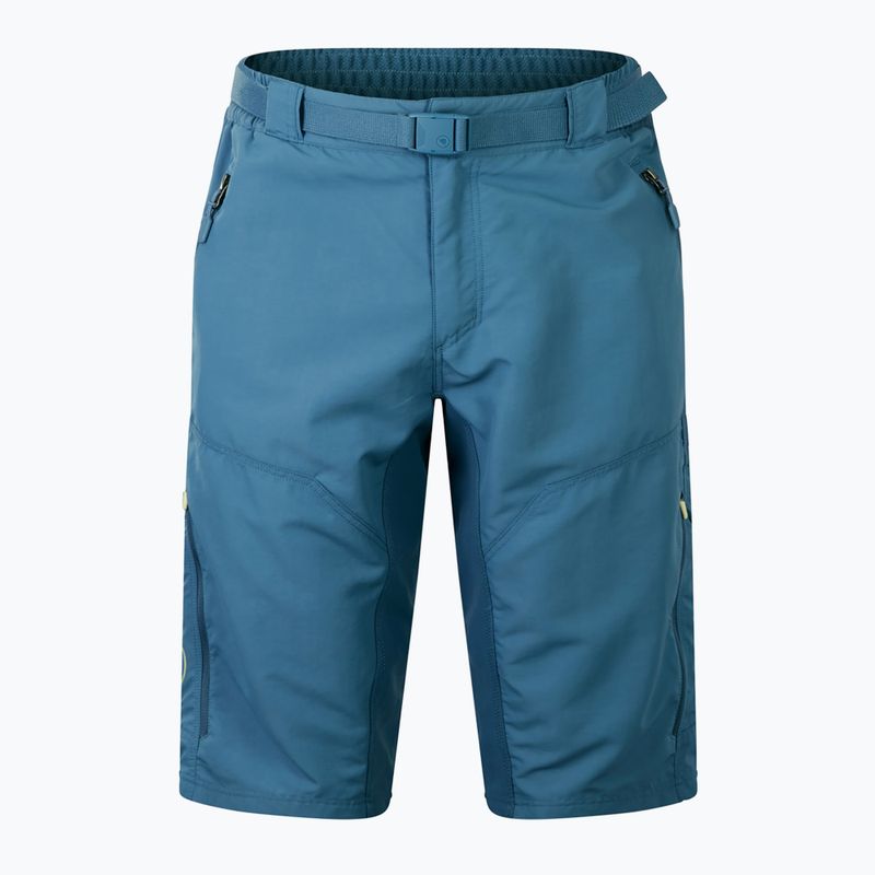 Pantaloncini da ciclismo Endura Hummvee Short da uomo in acciaio blu 7