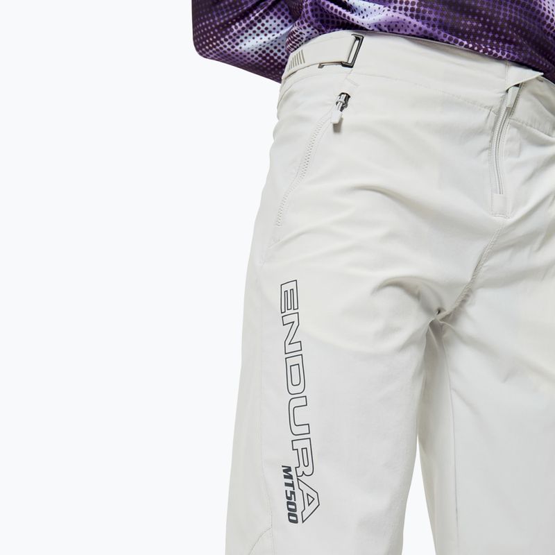 Pantaloni da ciclismo Endura MT500 Burner Lite da uomo grigio chiaro 5