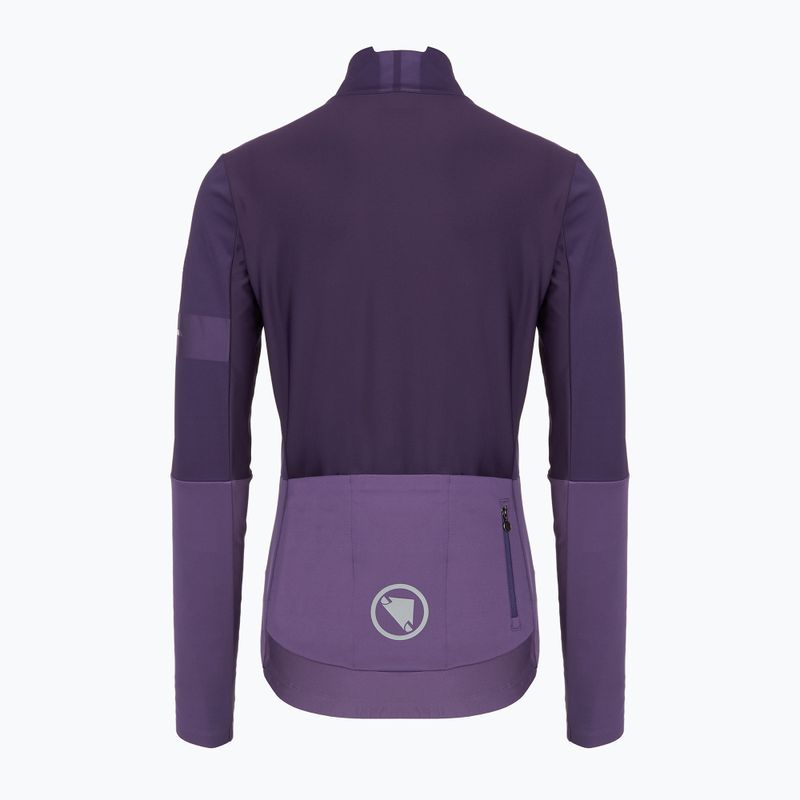 Felpa da ciclismo Endura FS260 Jetstream bramble da donna 2