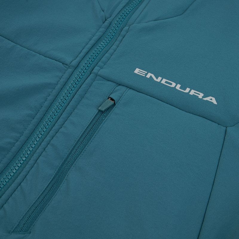 Endura MT500 giacca da ciclismo da uomo Polartec barra blu 3
