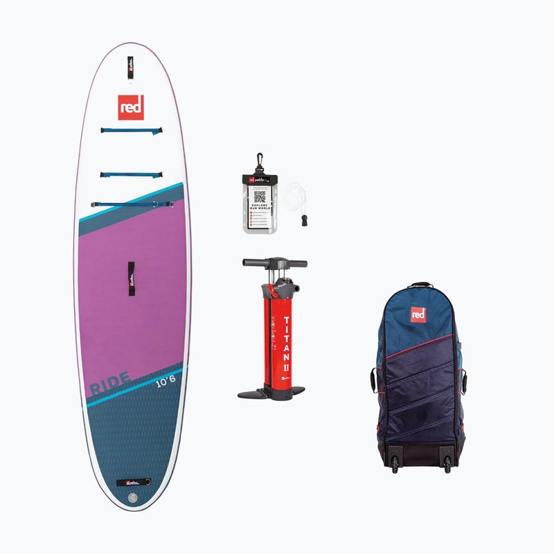 Tavola SUP Red Paddle Co Ride 10'6" SE viola/bianco 15