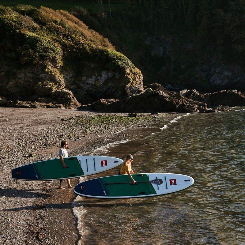 Red Paddle Co Voyager 12'6" verde/bianco SUP board 12