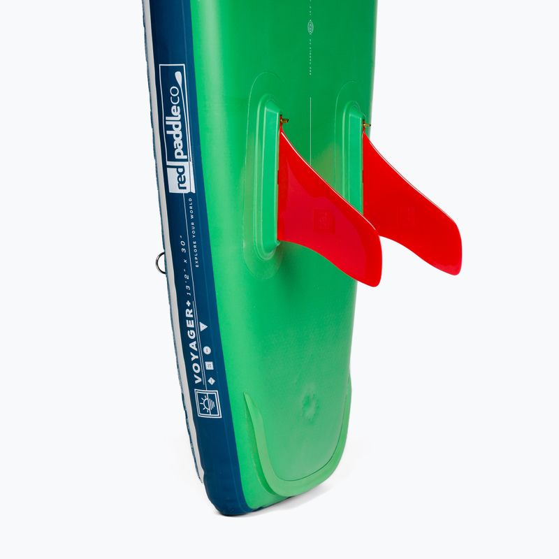 Red Paddle Co Voyager Plus 13'2" verde/bianco SUP board 6