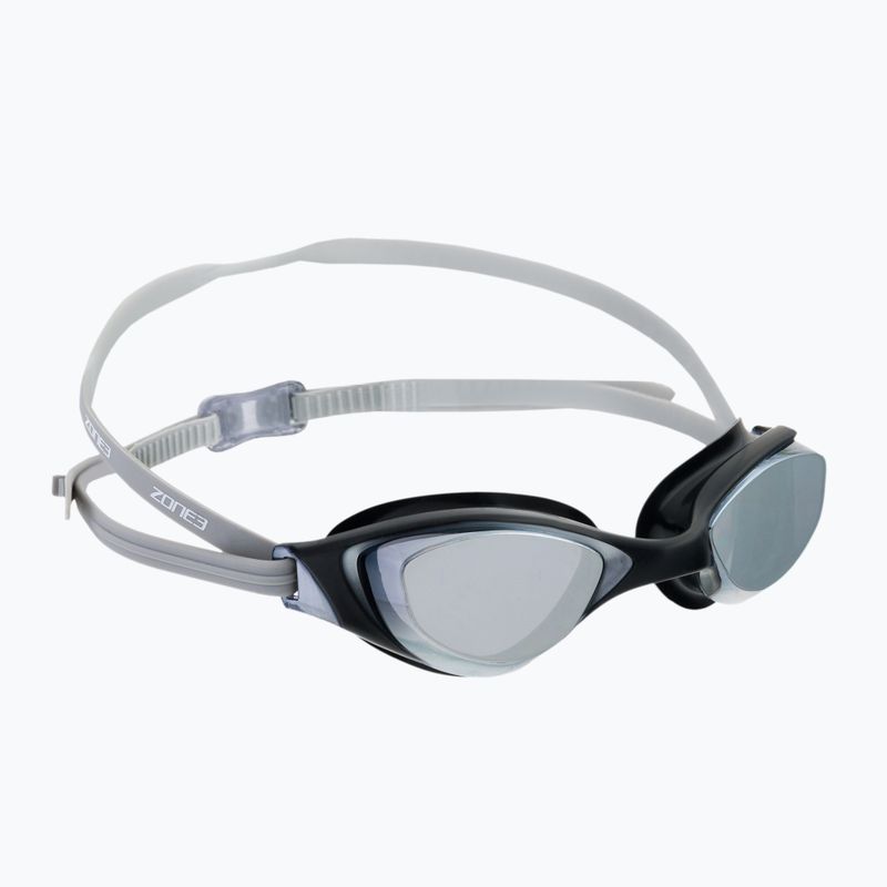 Occhialini da nuoto ZONE3 Aspect argento specchio/fumo/nero