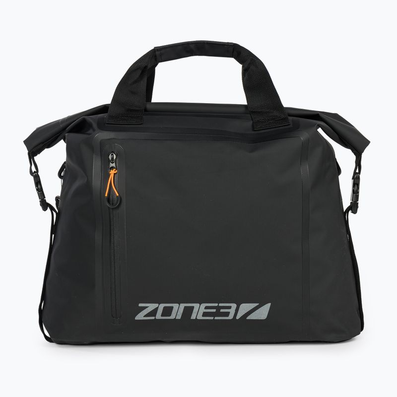 ZONE3 Borsa impermeabile per muta stagna nero/arancio