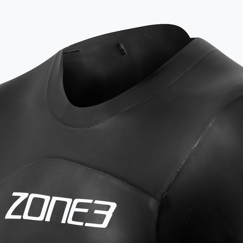 Muta da triathlon da uomo ZONE3 Agile nero/argento/metallo fucile 4