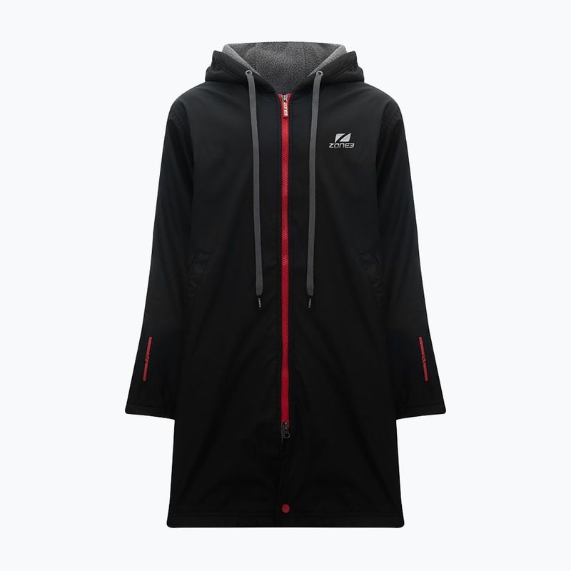ZONE3 Polar Fleece Parka Accappatoio per bambini Jr nero
