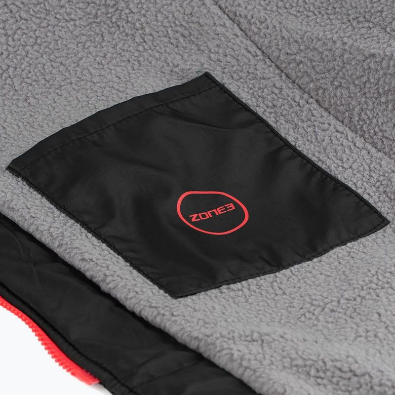 ZONE3 Polar Fleece Parka Accappatoio per bambini Jr nero 7