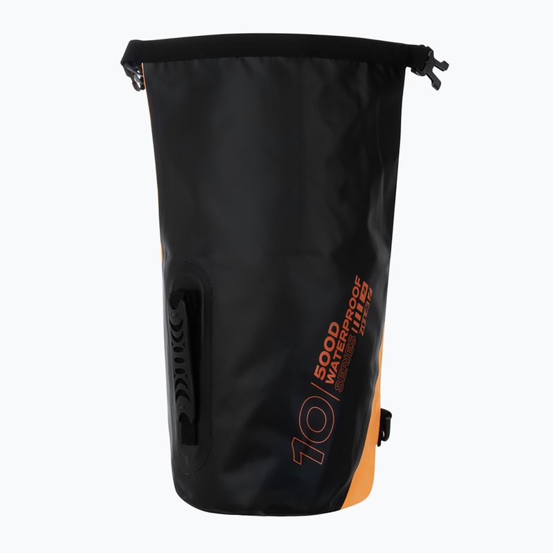 Sacca impermeabile ZONE3 Dry Bag Waterproof Recycled 10 l arancione/nera
