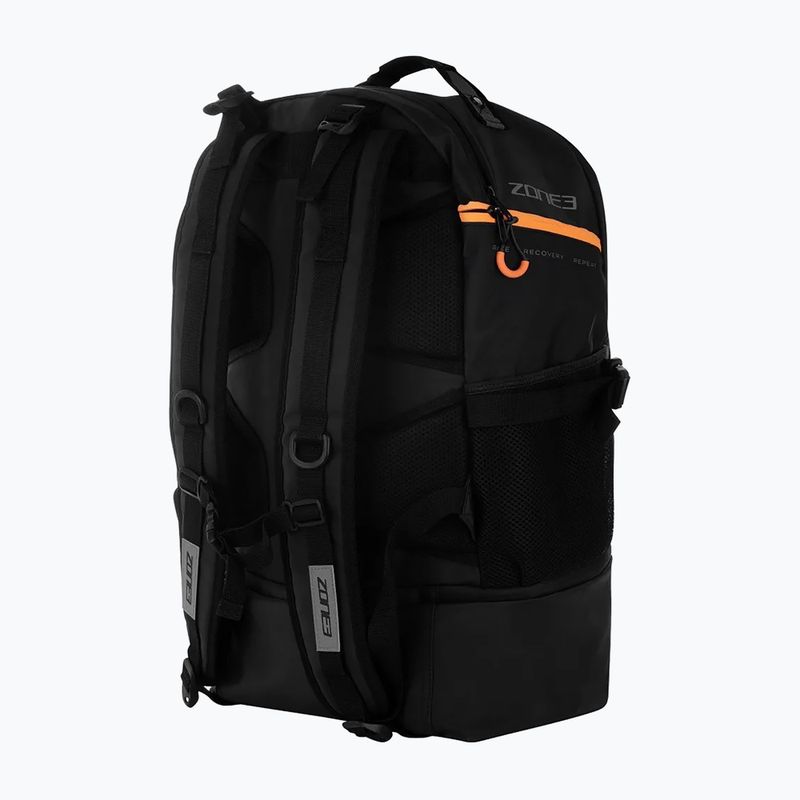 ZONE3 Race Performance 40 l zaino da nuoto nero 2