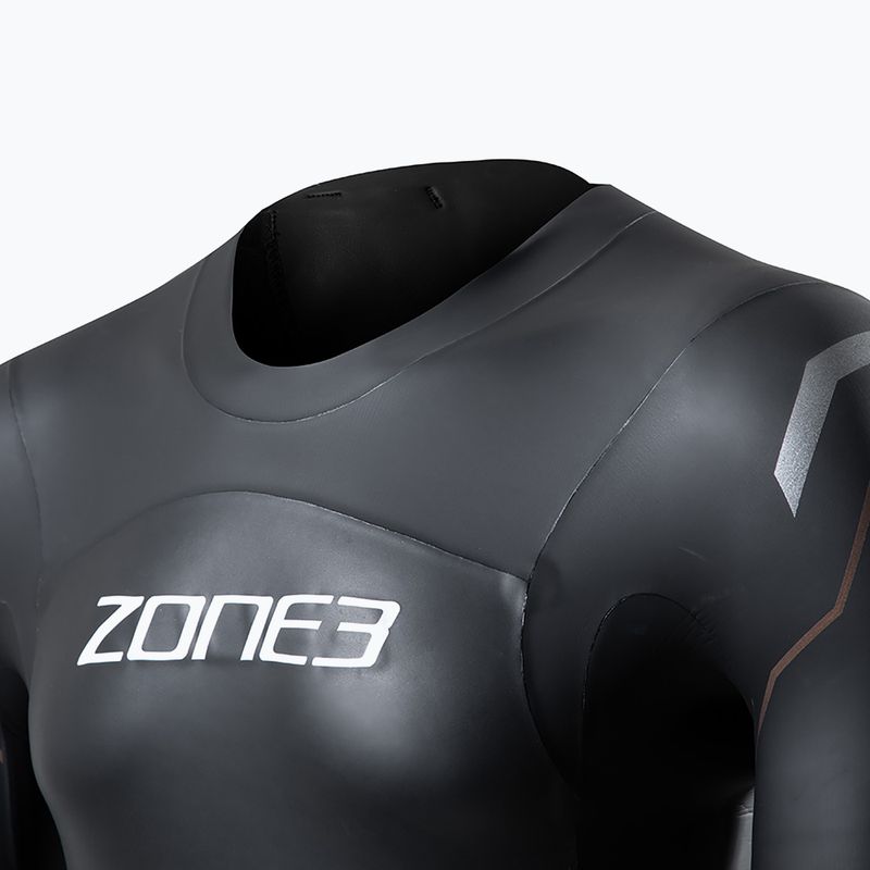 Muta da triathlon da uomo ZONE3 Thermal Agile 3 mm nero/oro 3