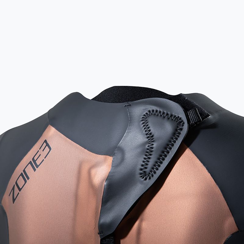 Muta da triathlon da donna ZONE3 Thermal Agile 3 mm nero/oro 4