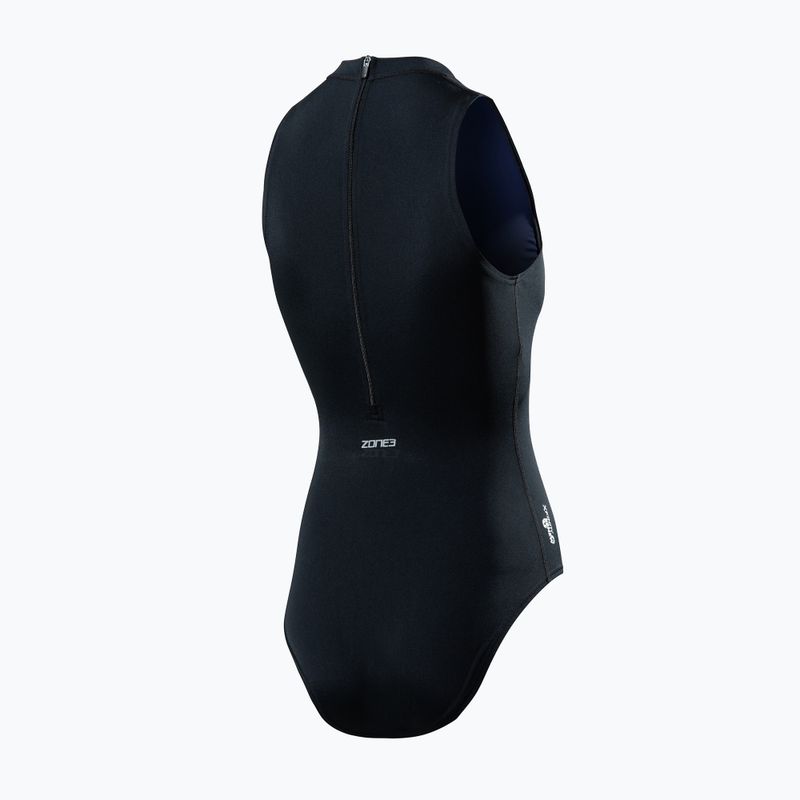 Costume intero da donna ZONE3 OWS Renew Collo alto nero 7