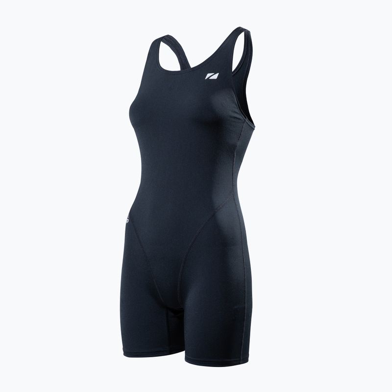 Costume intero da donna ZONE3 OWS Renew Short Leg Knee Skin nero 6