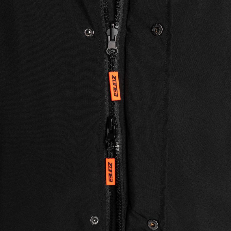 ZONE3 Thermo Tech Changing Fleece Parka nero/arancio 7