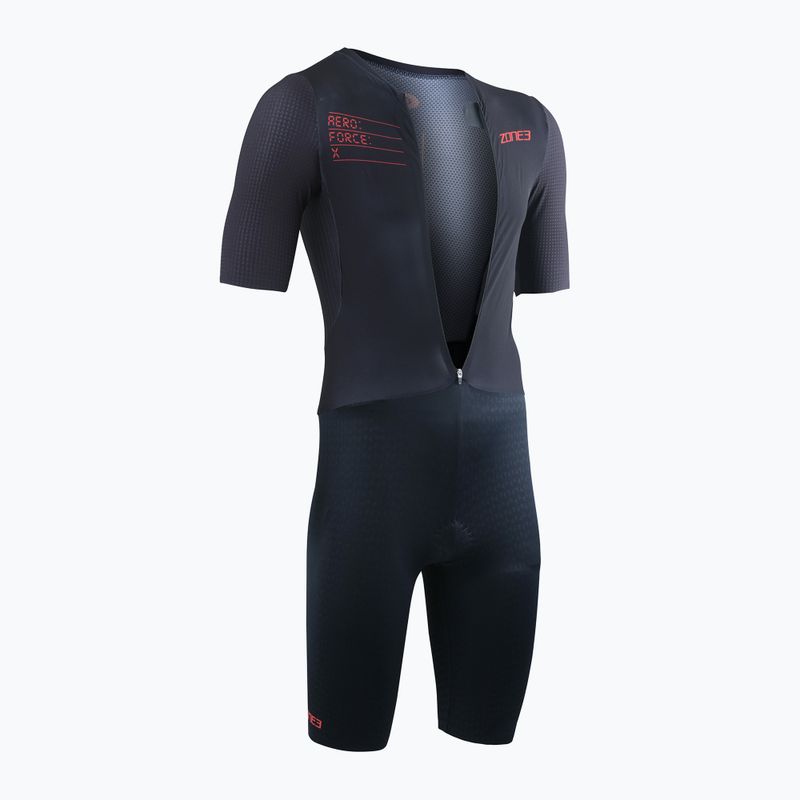 Tuta da triathlon da uomo ZONE3 Aeroforce X II Trisuit nero 3