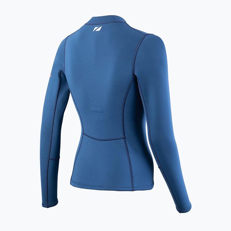 Maglietta in neoprene da donna ZONE3 Yulex a maniche lunghe Top navy 8