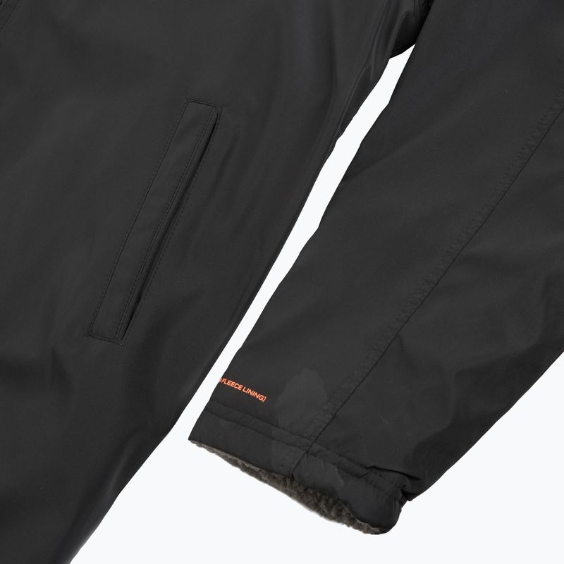 ZONE3 Cappotto Robe Parka riciclato nero/grigio/arancio 4