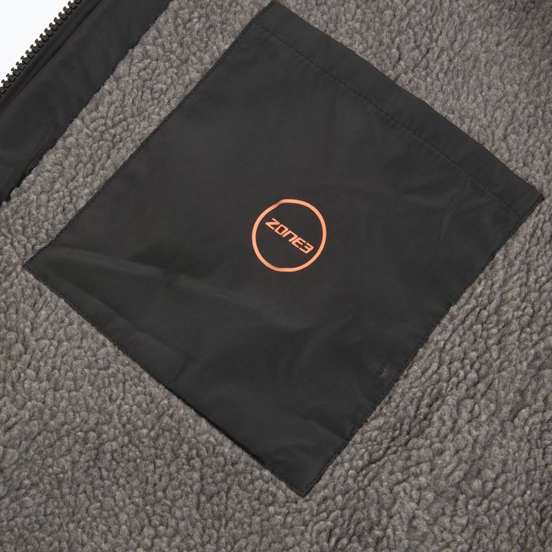 ZONE3 Cappotto Robe Parka riciclato nero/grigio/arancio 6