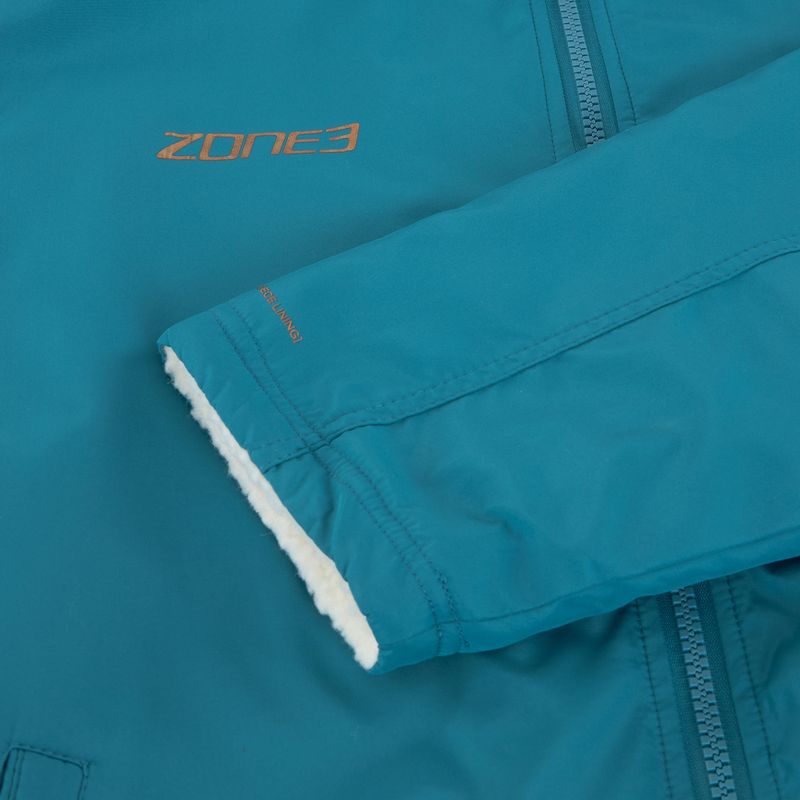 Cappotto ZONE3 Recycled Thermo-tech Robe Parka teal/copper 3