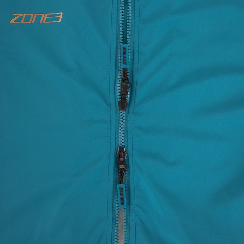 Cappotto ZONE3 Recycled Thermo-tech Robe Parka teal/copper 4