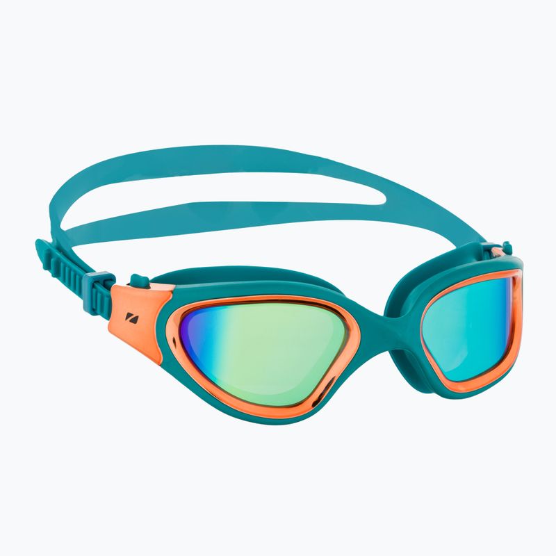 Occhiali da nuoto ZONE3 Vapour verde acqua/rame