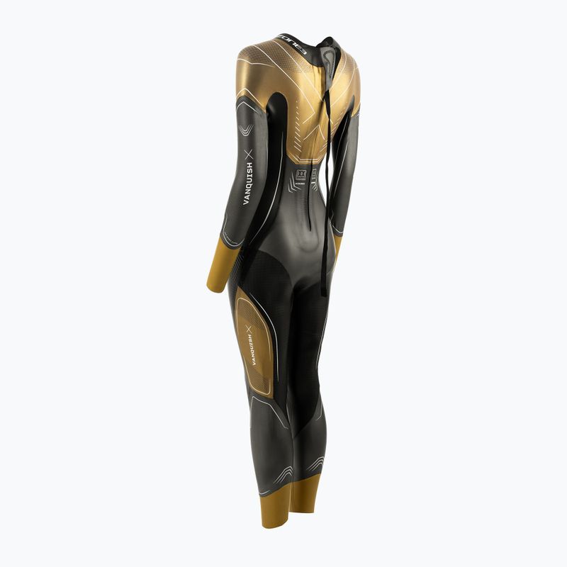 Muta da triathlon donna Zone3 Vanquish-X - Edizione Limitata 5 mm gunmetal/gold 4