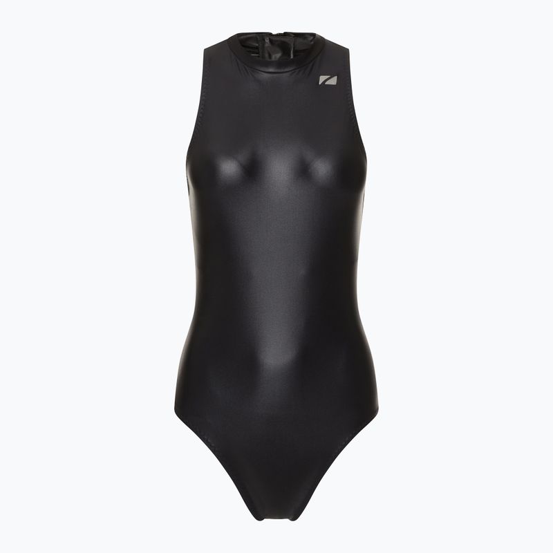 Costume intero da donna ZONE3 OWS Ti+ Thermal Collo Alto nero