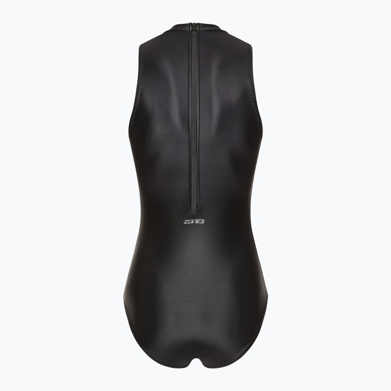 Costume intero da donna ZONE3 OWS Ti+ Thermal Collo Alto nero 2