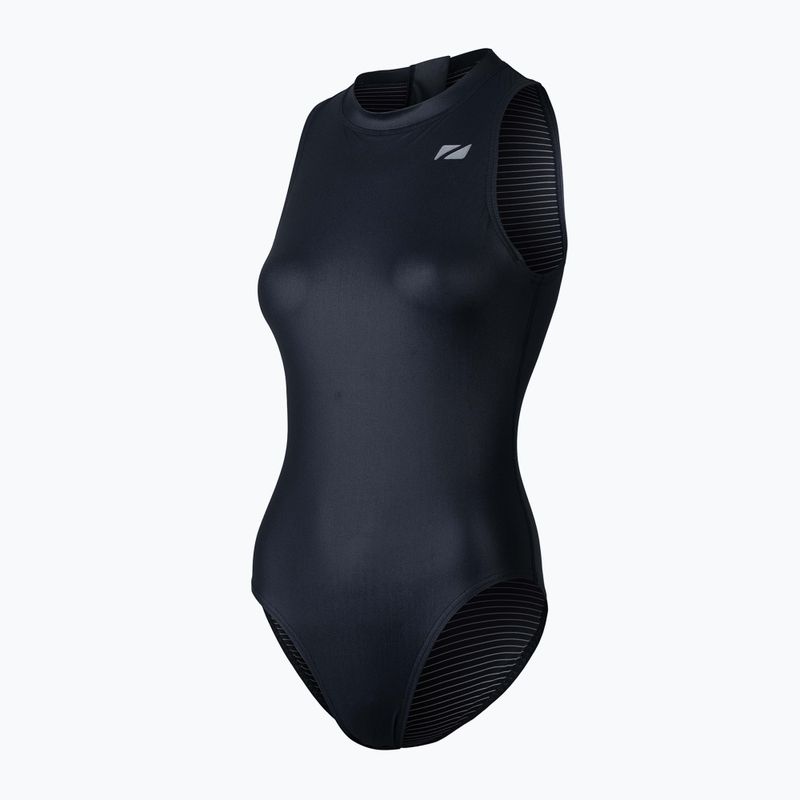 Costume intero da donna ZONE3 OWS Ti+ Thermal Collo Alto nero