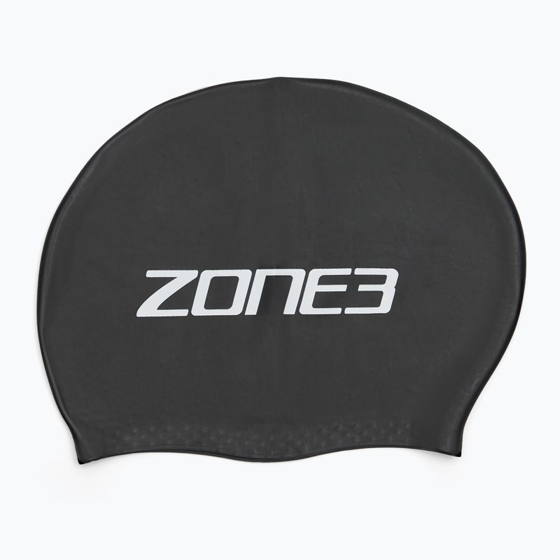 ZONE3 Cuffia per capelli lunghi nera