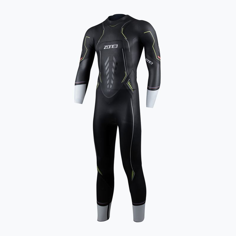 Muta da triathlon ZONE3 Aspire da uomo, nero/gesso