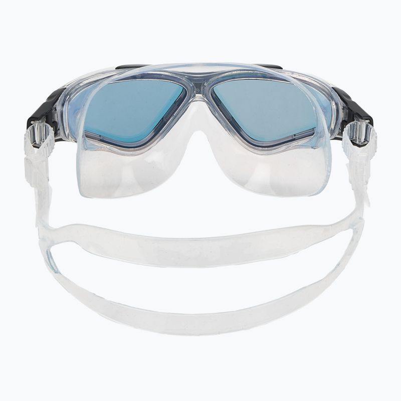 ZONE3 Vision Max specchio arcobaleno/maschera da nuoto nera 4