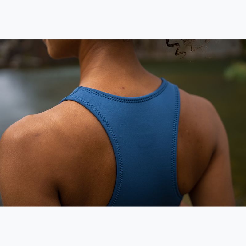 Muta da donna per il nuoto ZONE3 Yulex Sleeveless multi blue/white 10