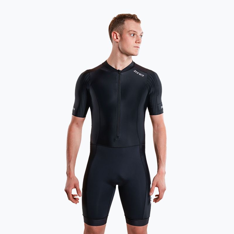 Body da triathlon da uomo ZONE3 Activate+ Trisuit black 3
